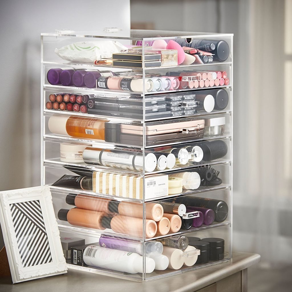 8 Drawers Makeup Organizer - Best Makeup Organizers