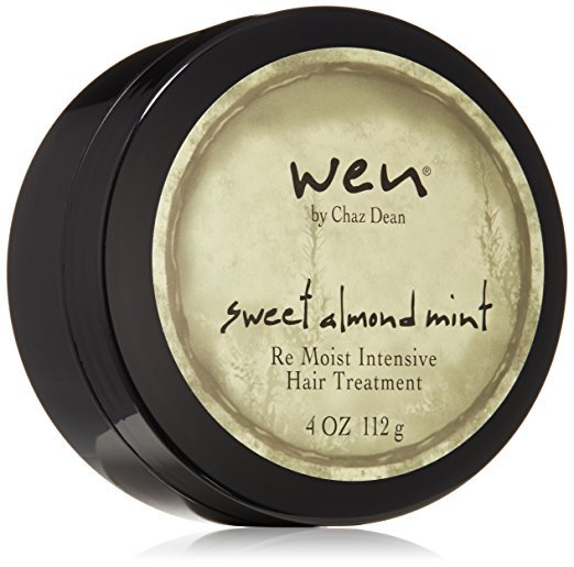 WEN by Chaz Dean Sweet Almond Mint Re Moist Hair Treatment - Best Hair Treatment For Damaged Hair