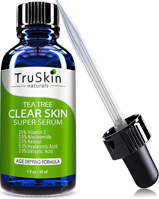TruSkin Naturals Tea Tree Clear Skin Serum - for acne-prone skin