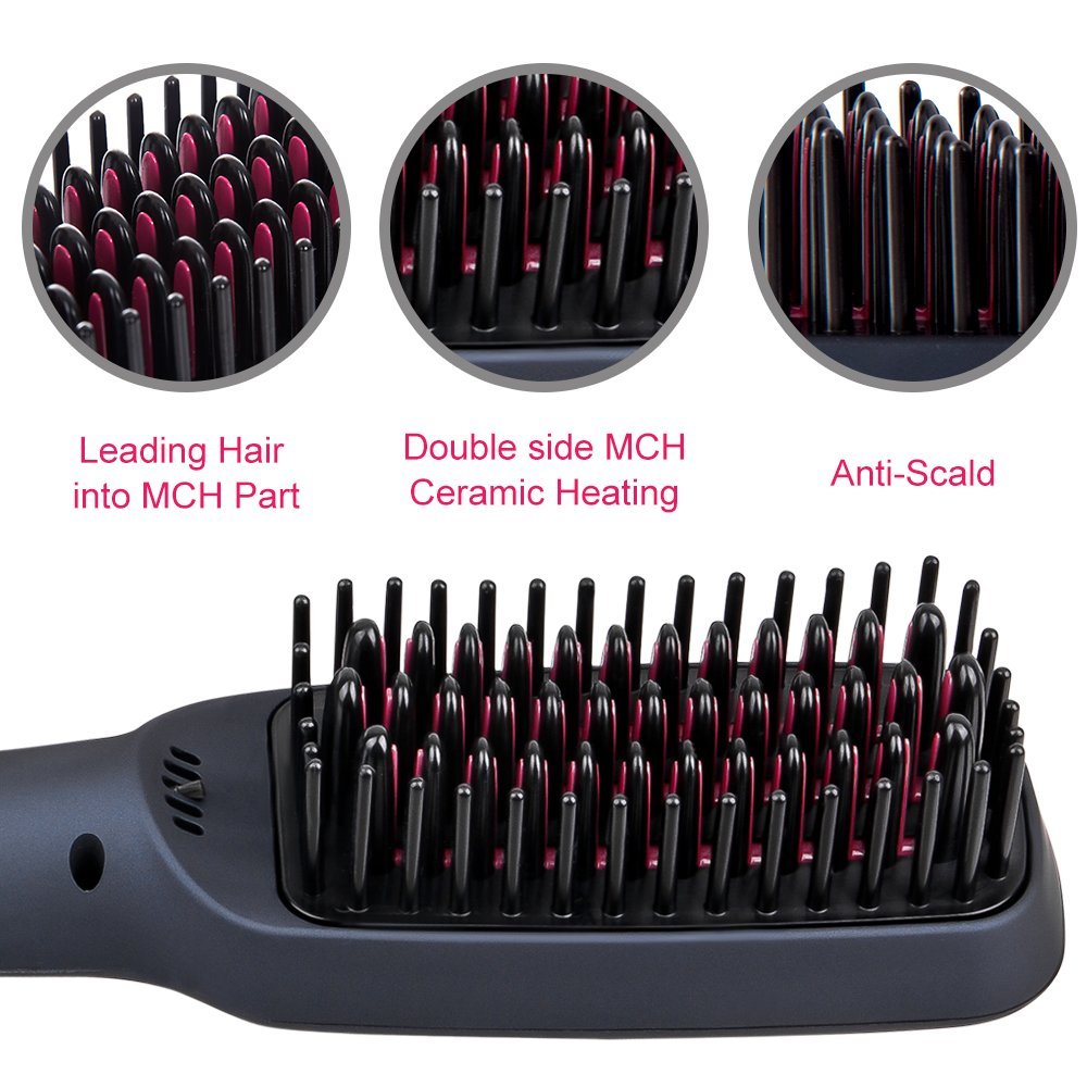 Ionic Hair Straightener Brush2