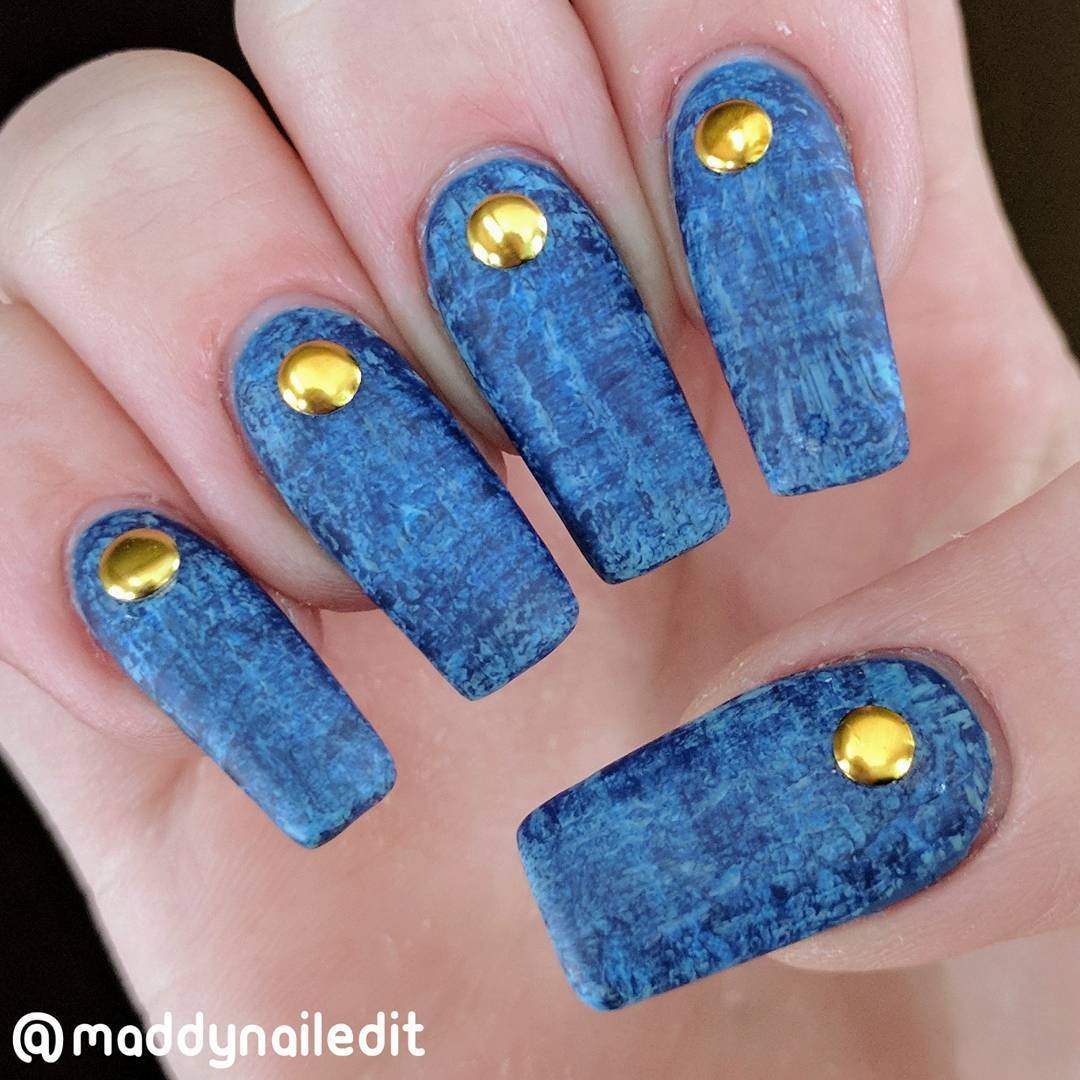 2 - Picture of Denim Nails