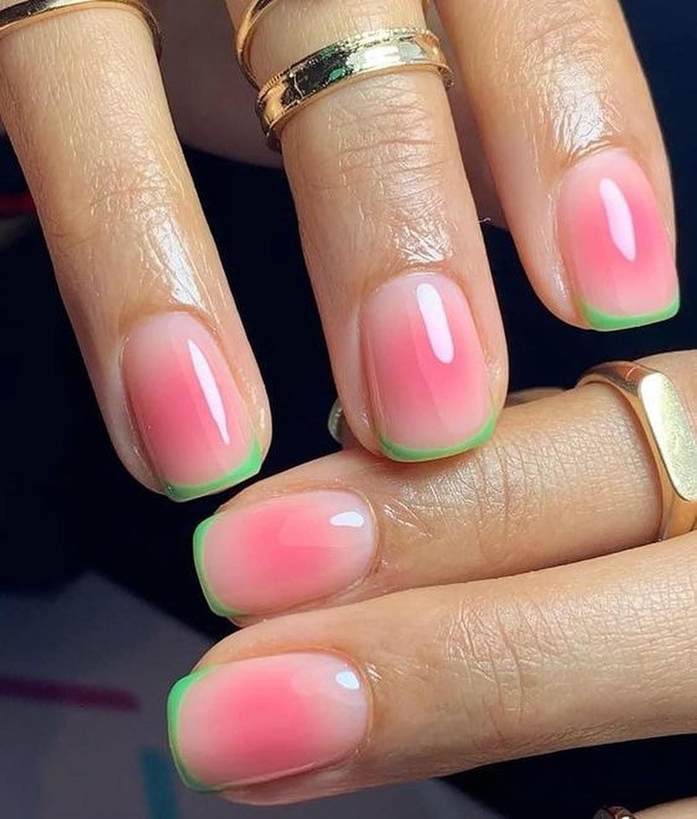 2 - Picture of Summer Short Nails Inspo
