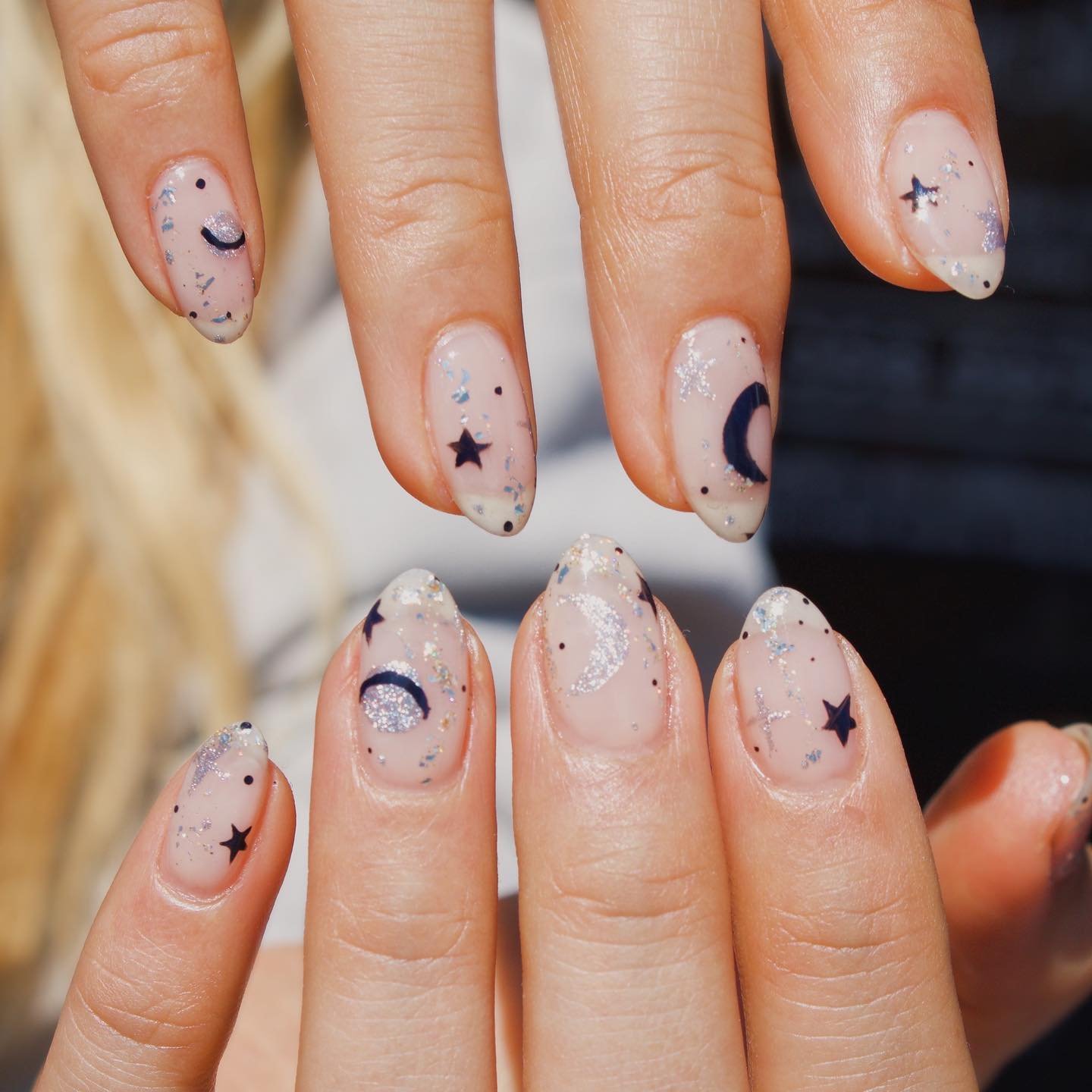 31 - Picture of Galaxy Nails
