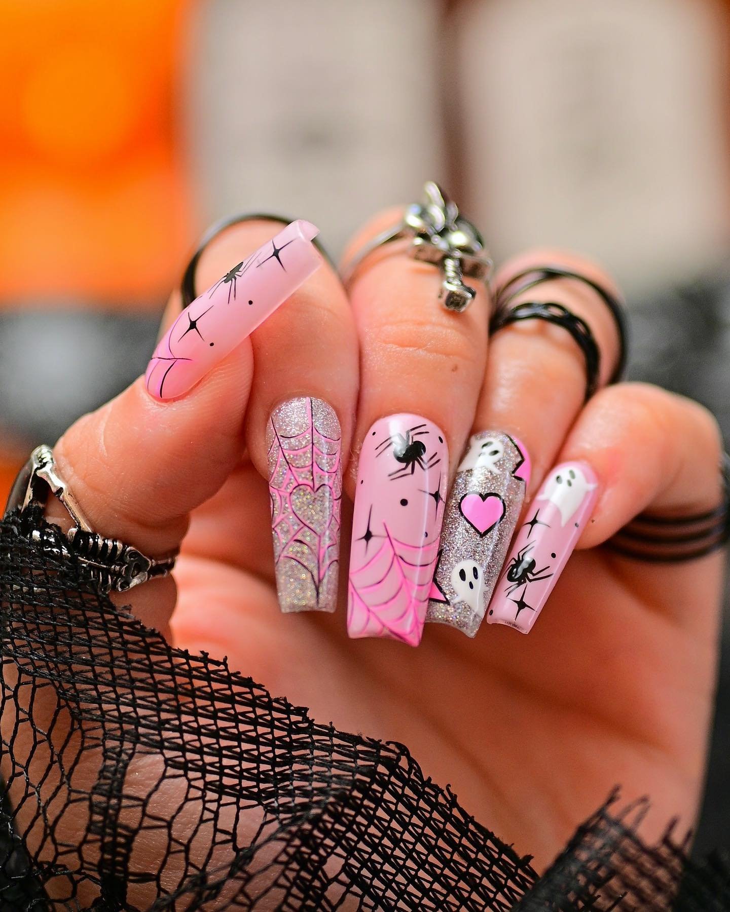 19 - Picture of Halloween Nails