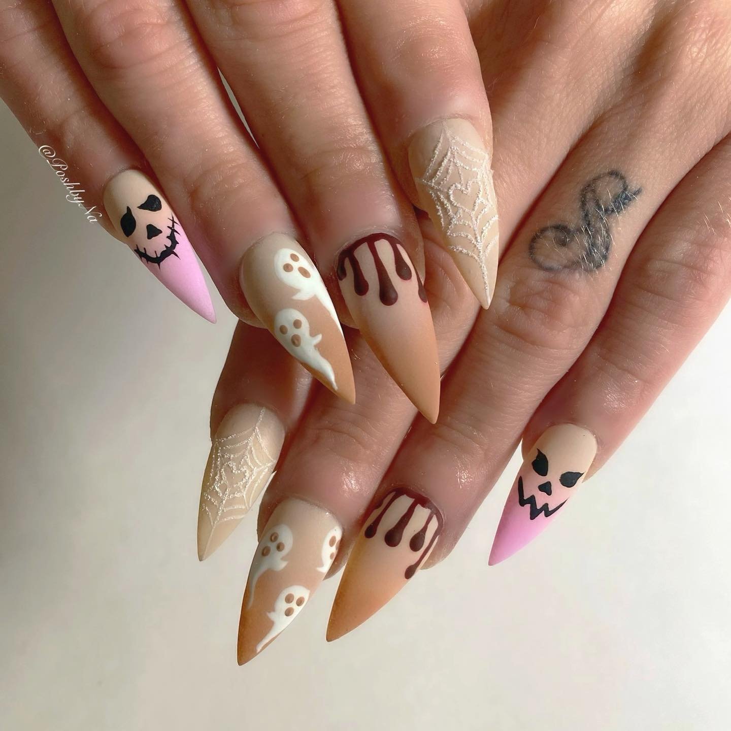 22 - Picture of Halloween Nails