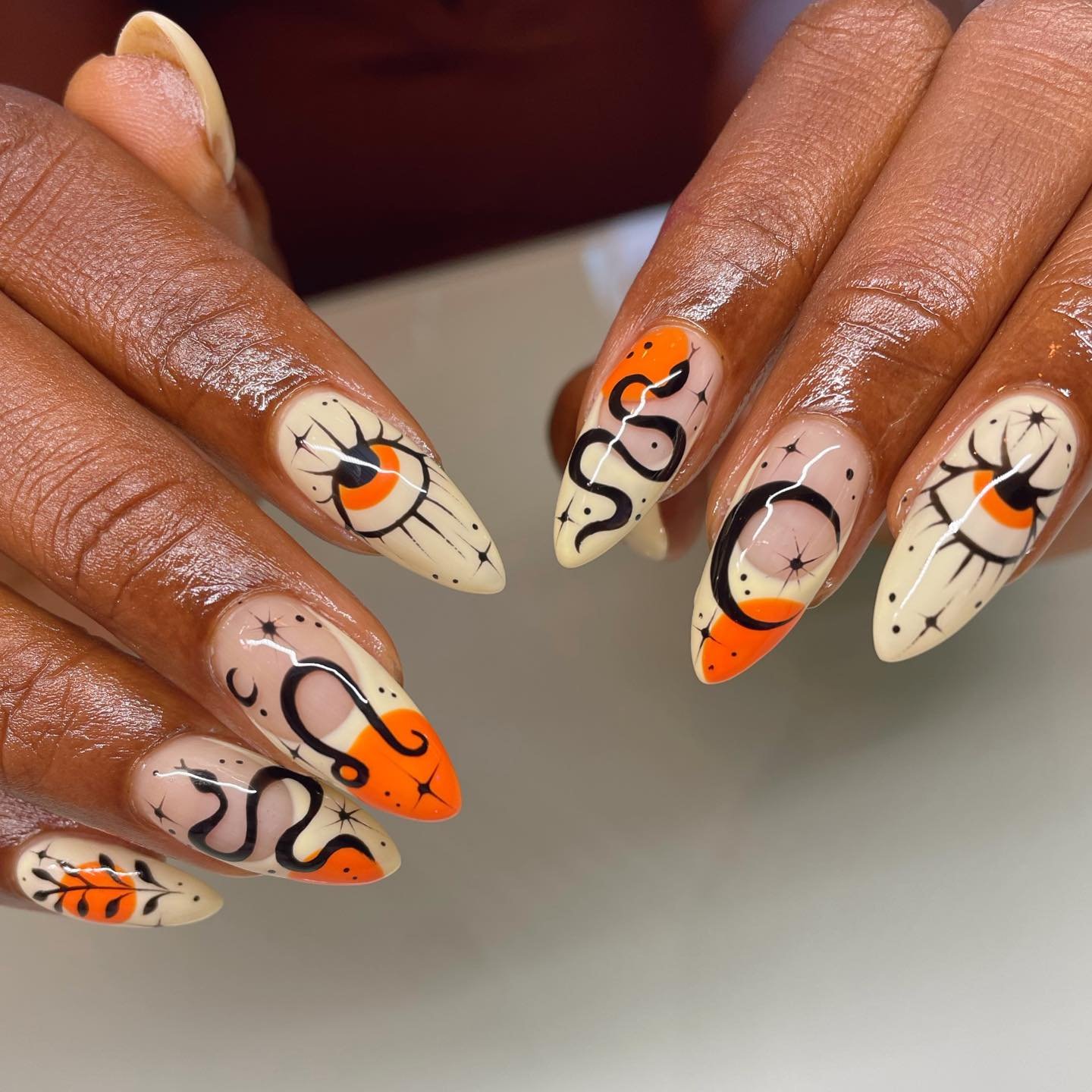 8 - Picture of Halloween Nails