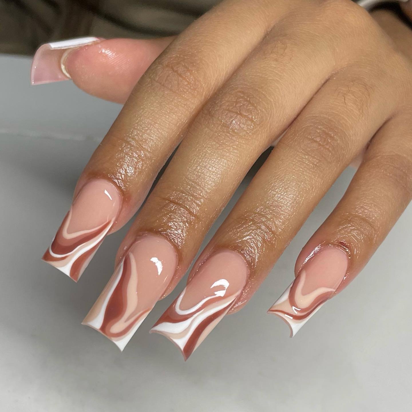 18 - Picture of Nude Baddie Nails