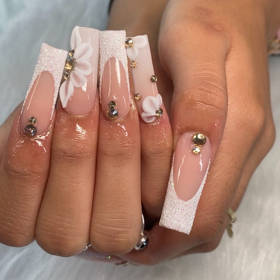 21 - Picture of Nude Baddie Nails