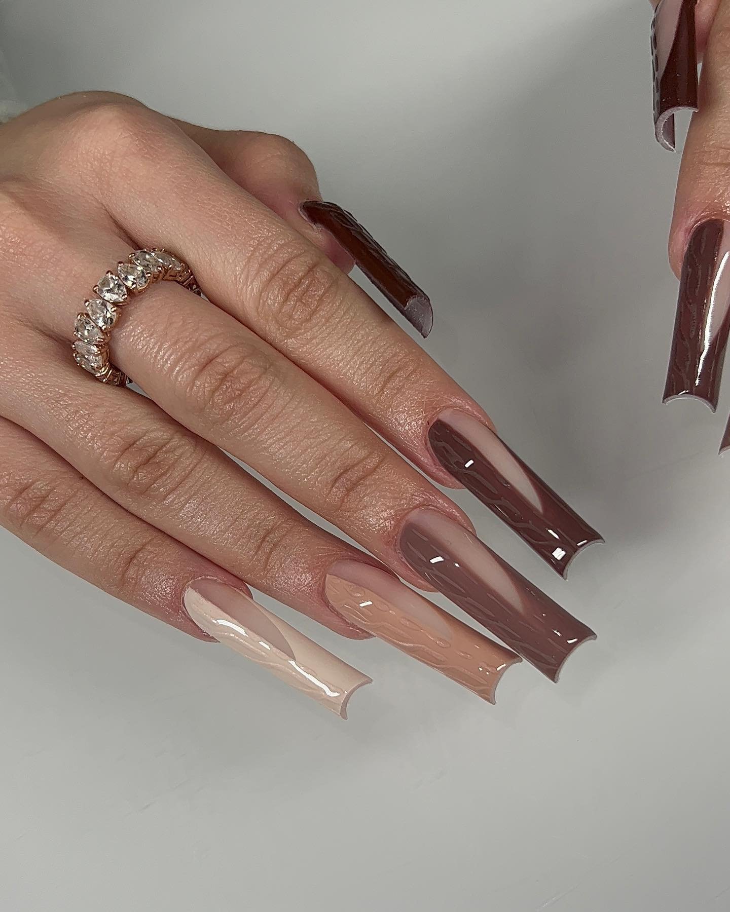 23 - Picture of Nude Baddie Nails