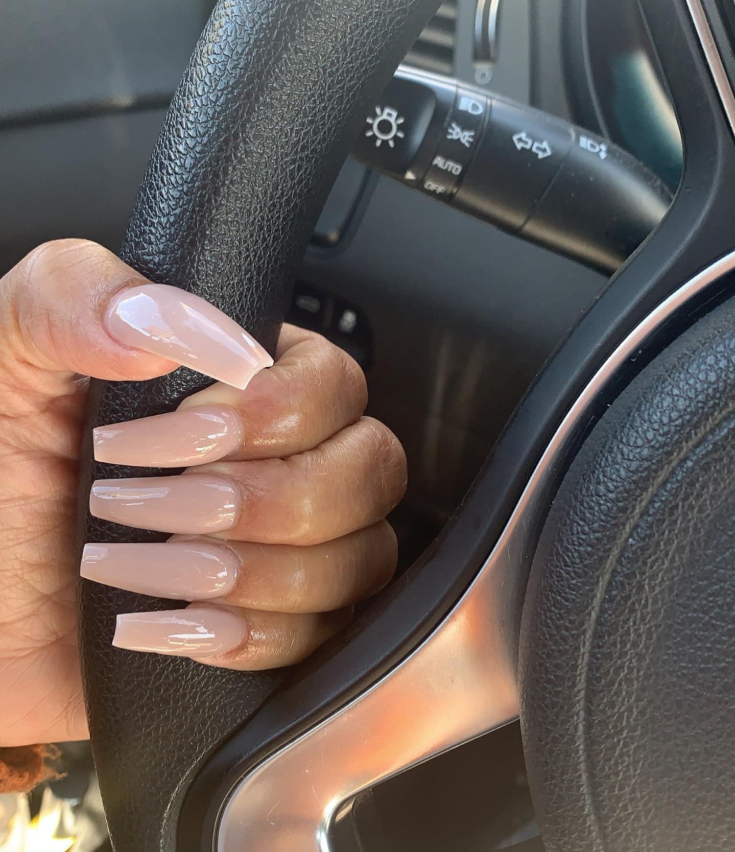 32 - Picture of Nude Baddie Nails