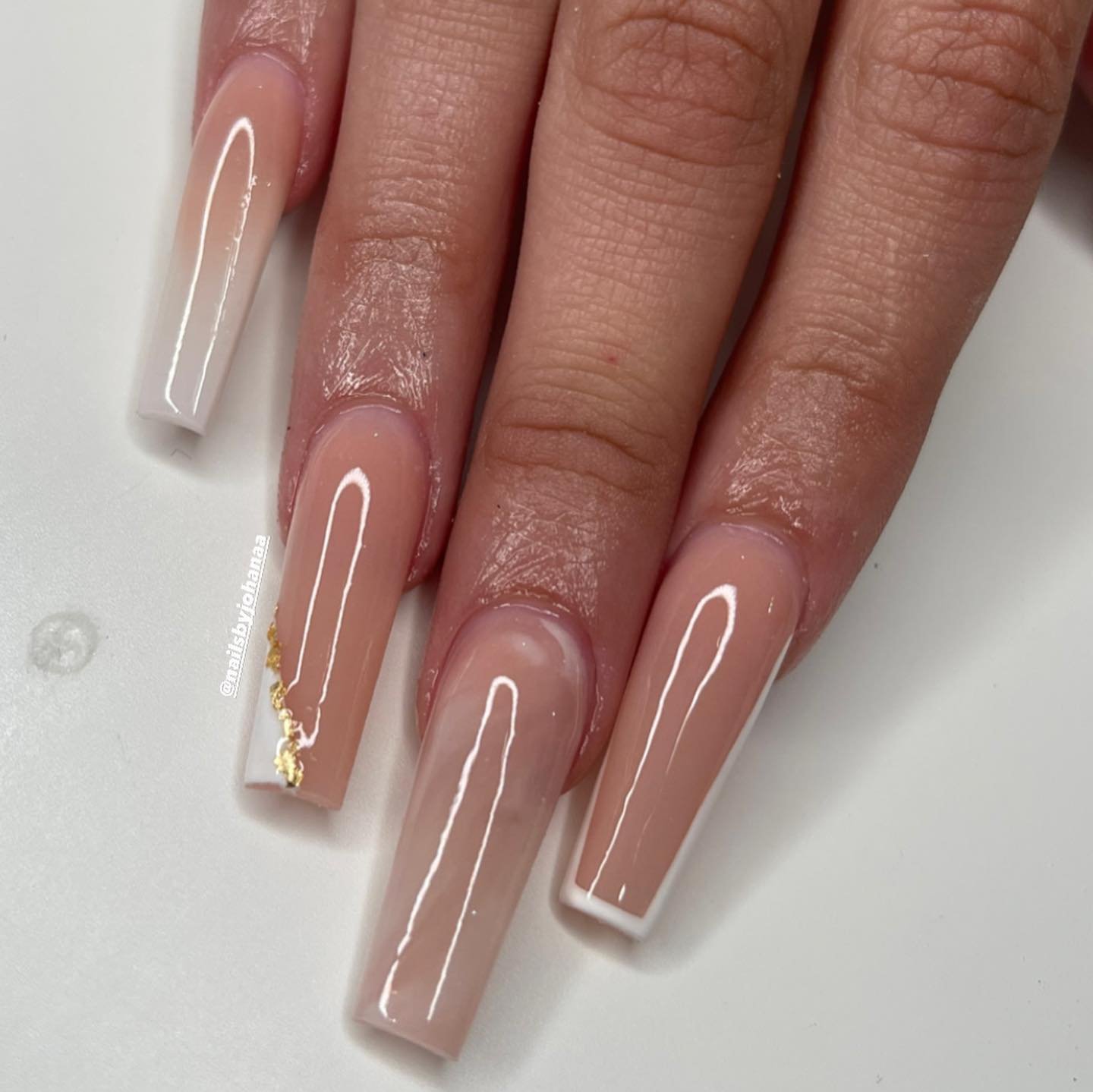 4 - Picture of Nude Baddie Nails