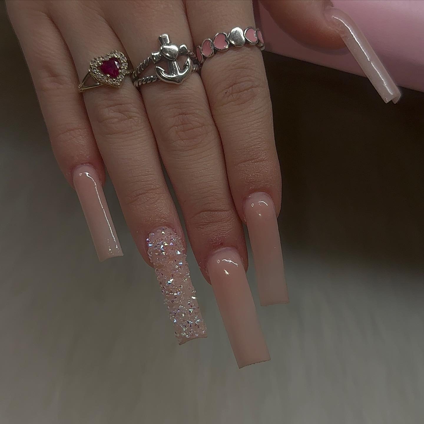 7 - Picture of Nude Baddie Nails