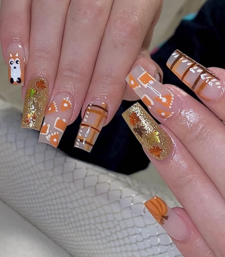 35 Adorable Thanksgiving Nails Ideas