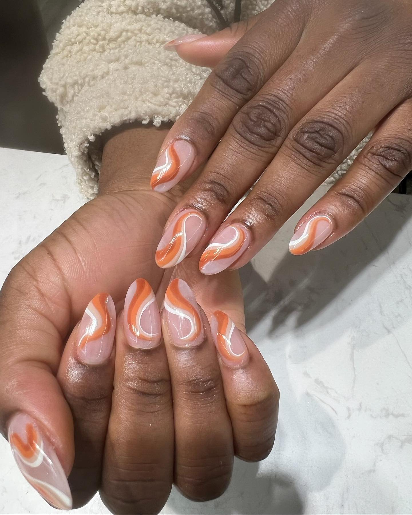 20 - Picture of Thanksgiving Nails