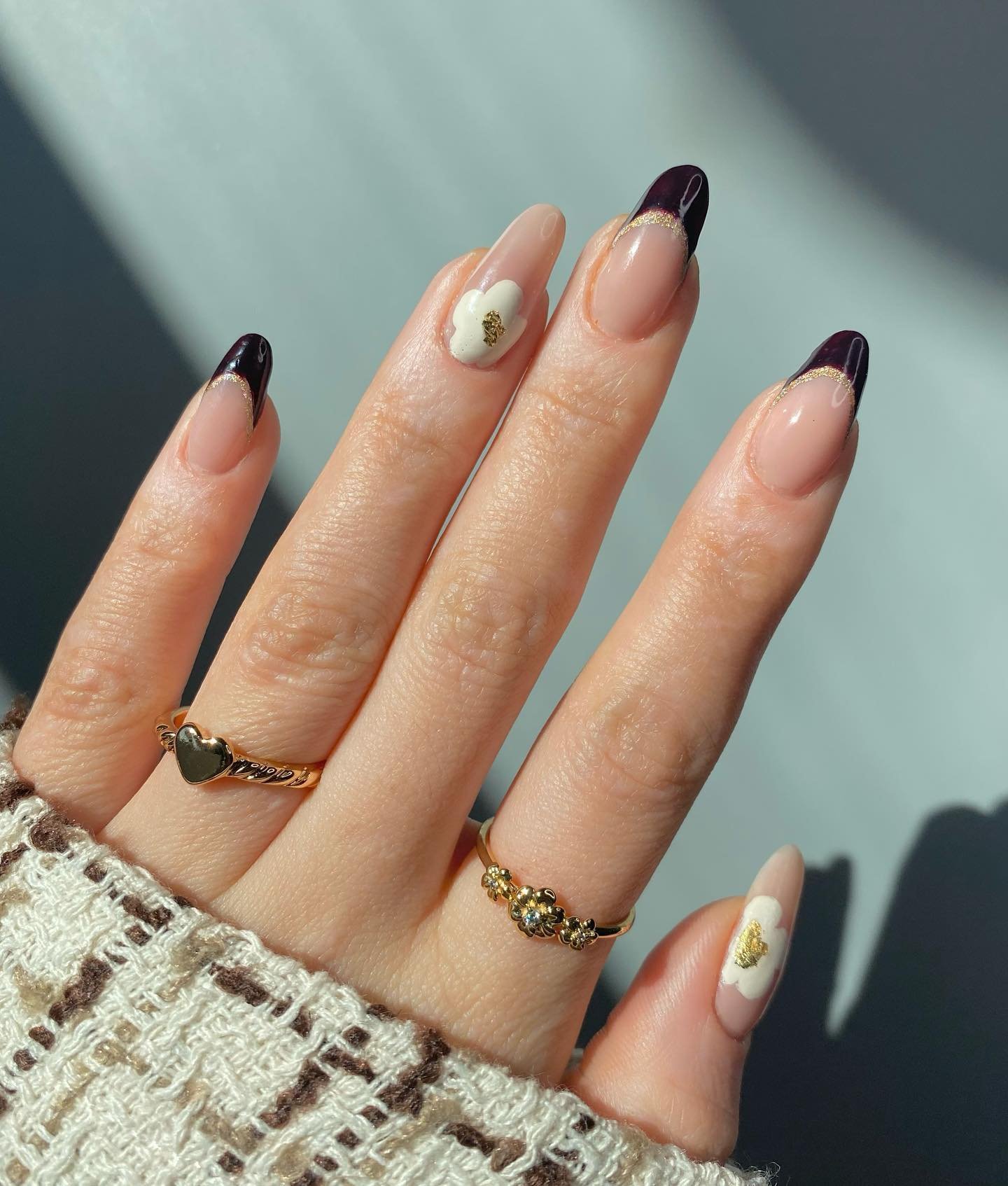 32 - Picture of Thanksgiving Nails