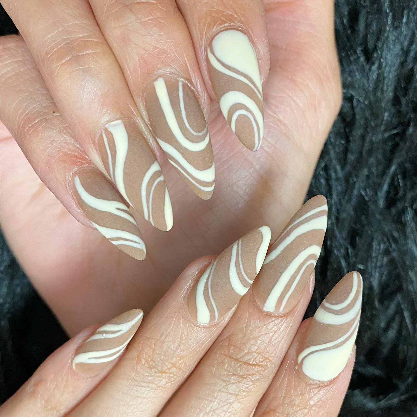 7 - Picture of Thanksgiving Nails