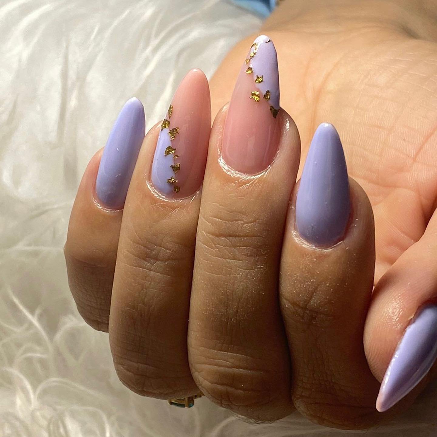 4 - Picture of Almond Nails