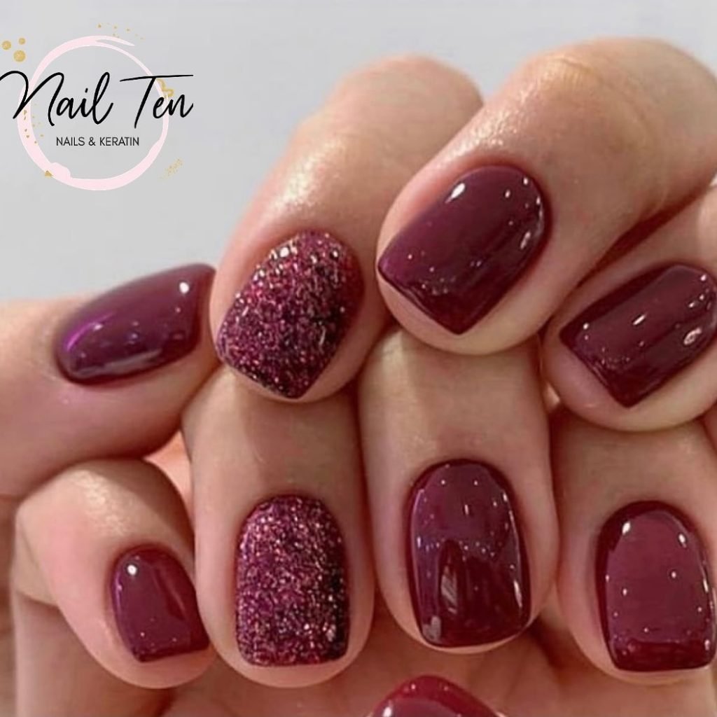 35 Beautiful Red Wine Nails for a Dark and Chic Manicure