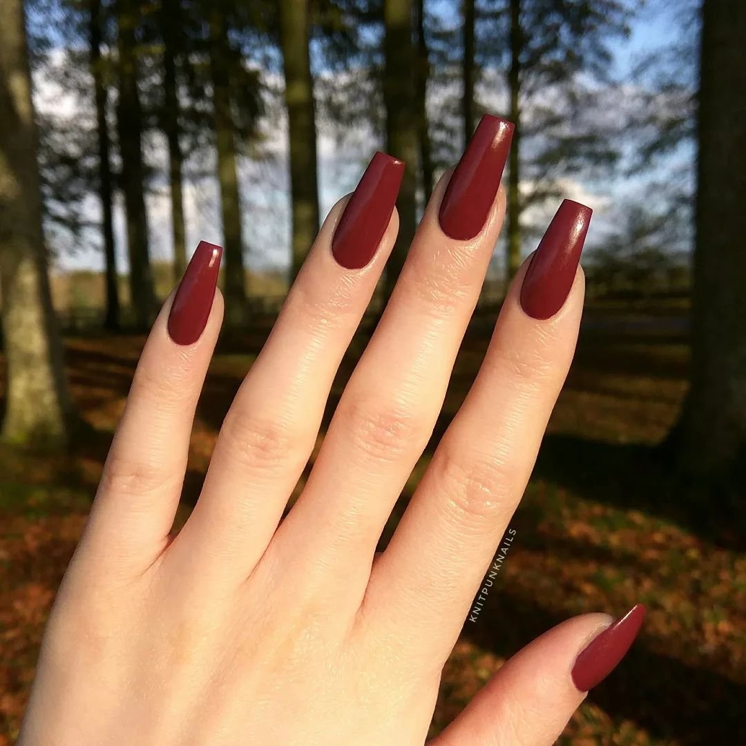 20 - Picture of Red Wine Nails