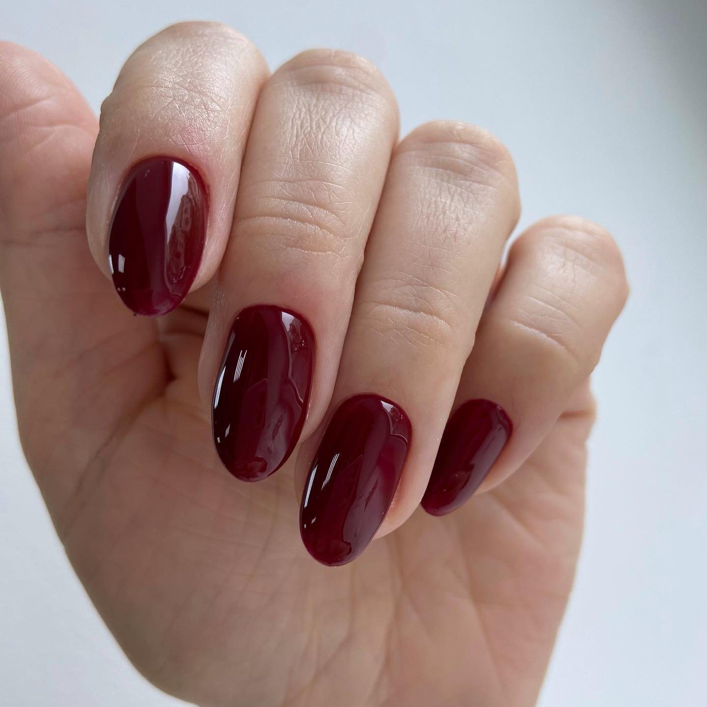 28 - Picture of Red Wine Nails