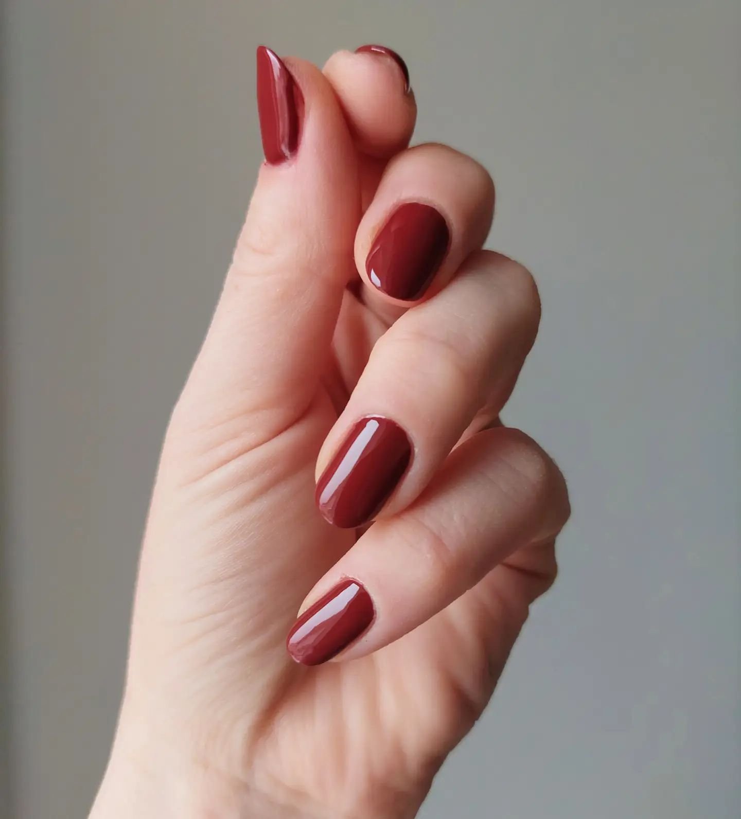 30 - Picture of Red Wine Nails