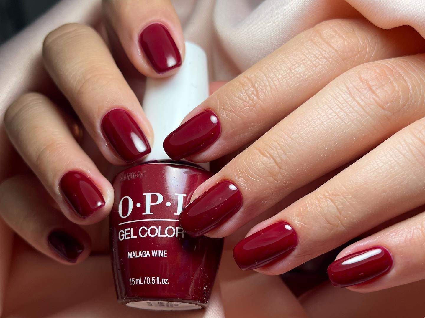 33 - Picture of Red Wine Nails