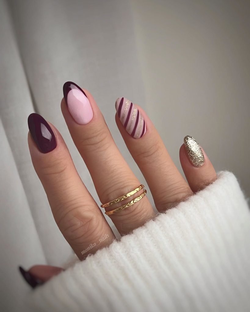 35 Beautiful Red Wine Nails for a Dark and Chic Manicure