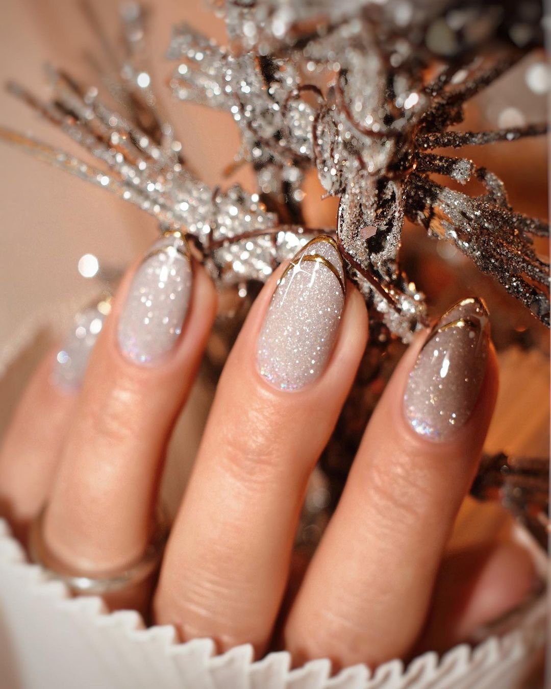 5 - Picture of New Years Nails