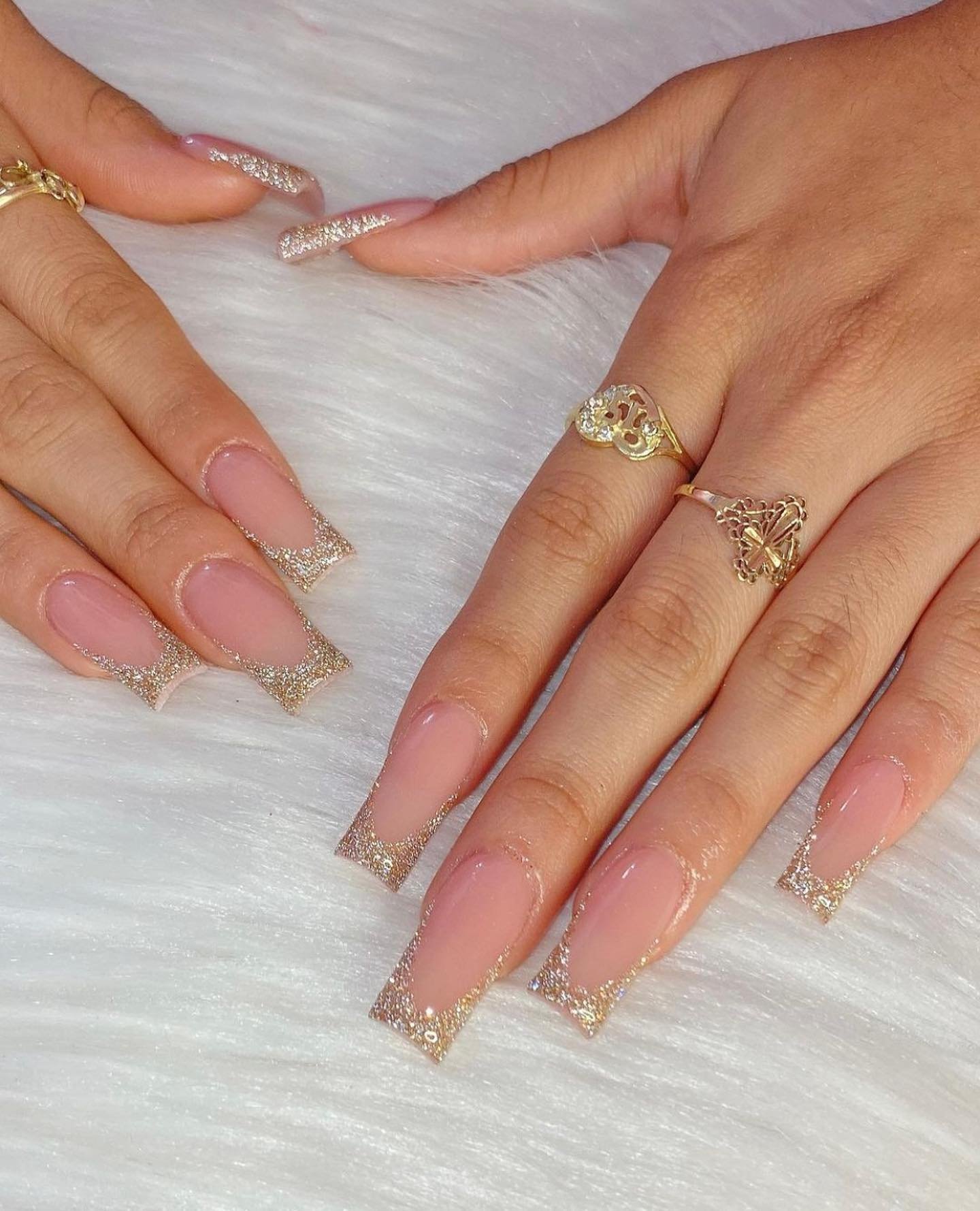 6 - Picture of New Years Nails