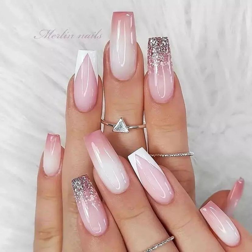 7 - Picture of New Years Nails