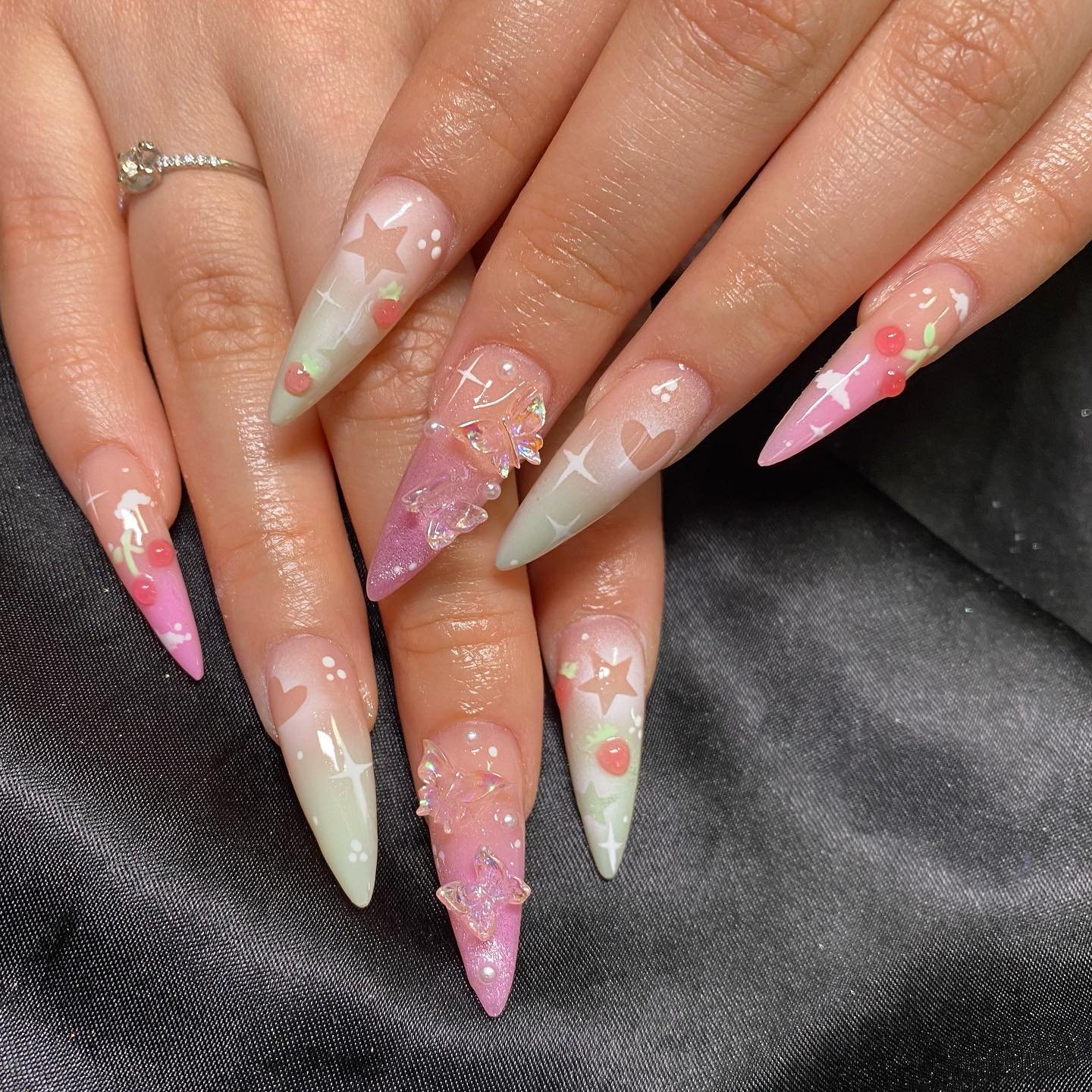 10 - Picture of Acrylic Nails
