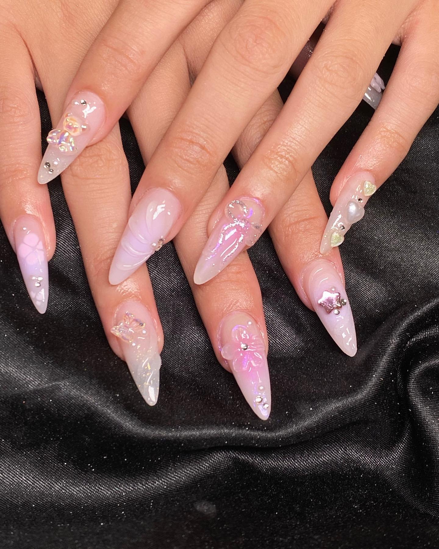 14 - Picture of Acrylic Nails
