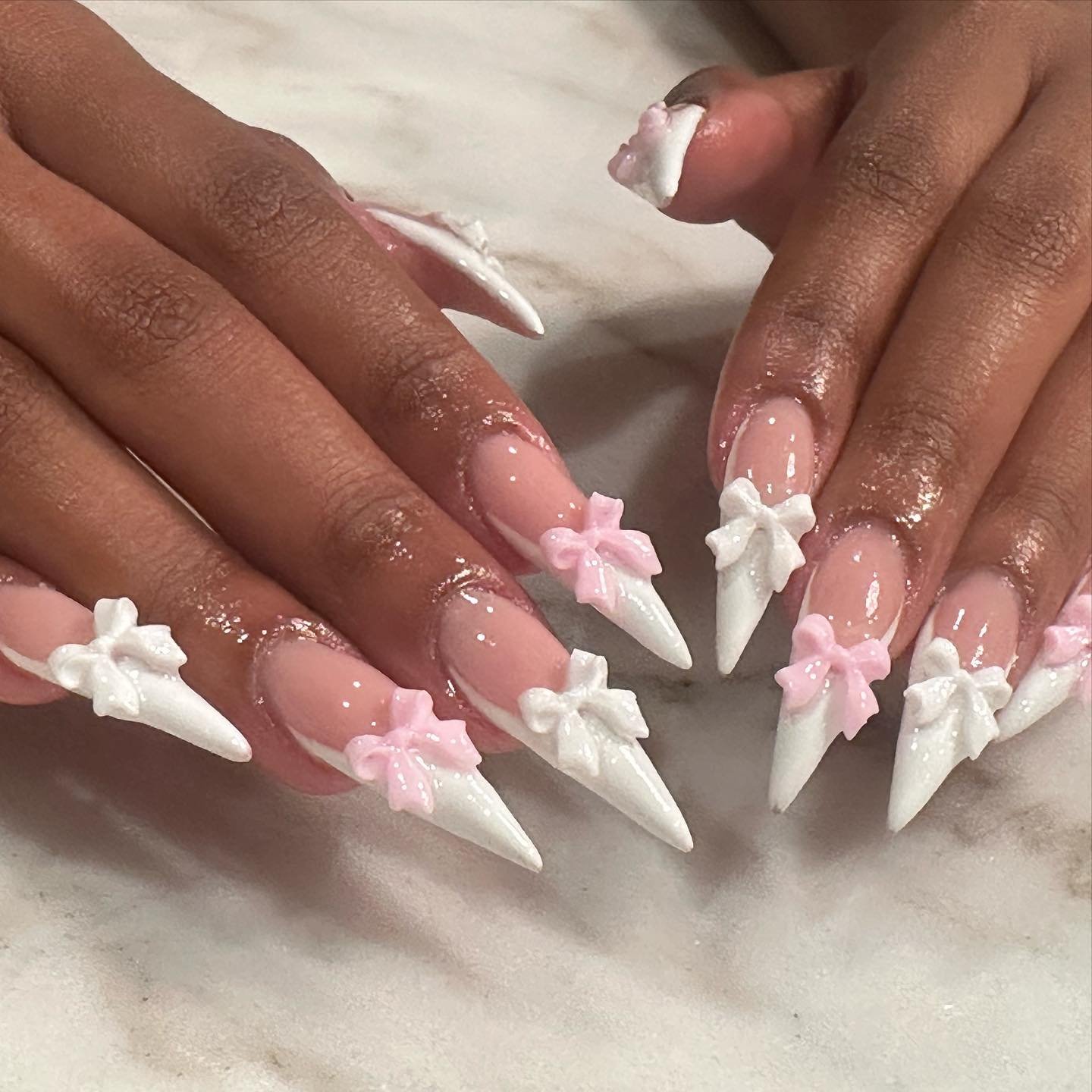 21 - Picture of Acrylic Nails