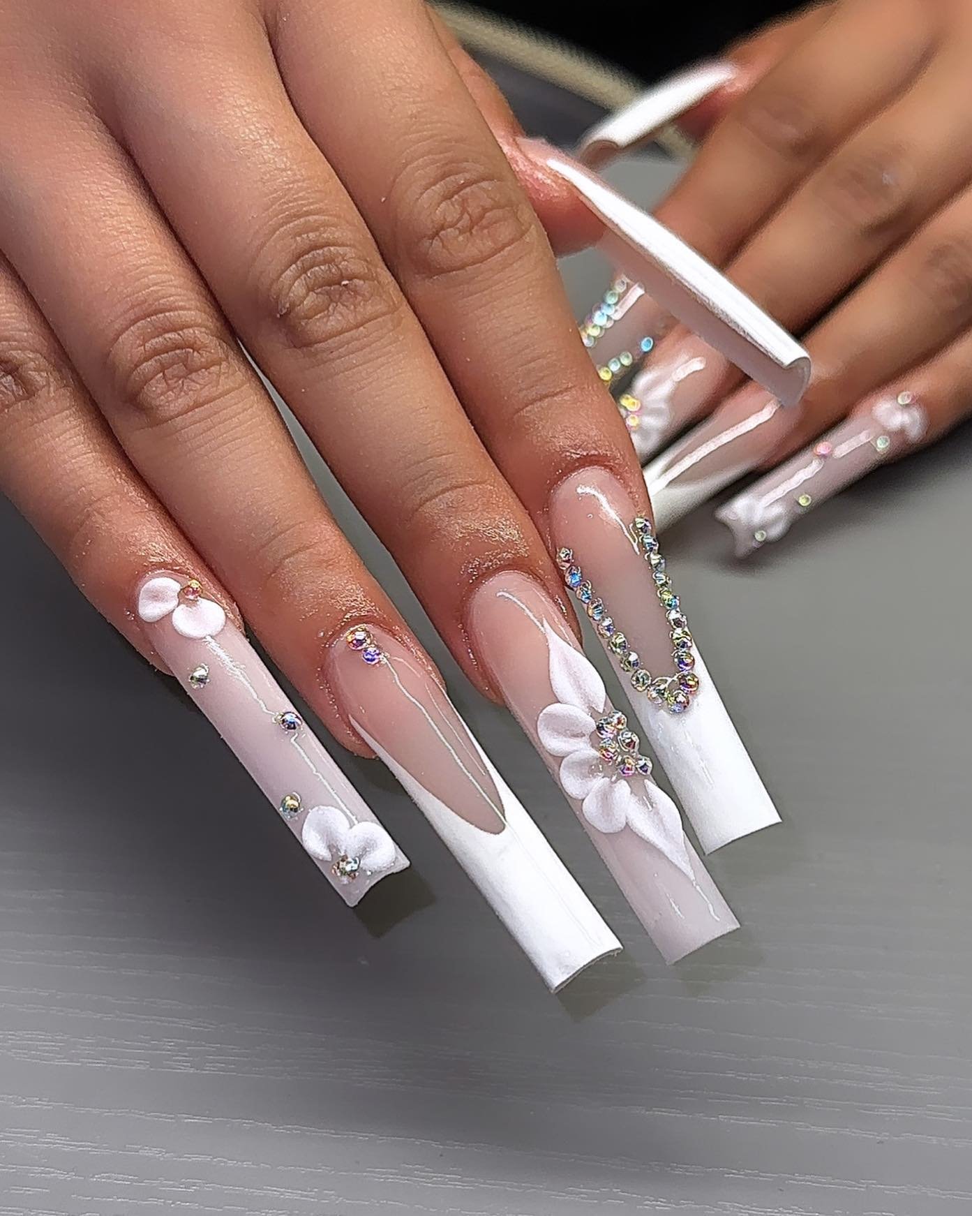 34 - Picture of Acrylic Nails