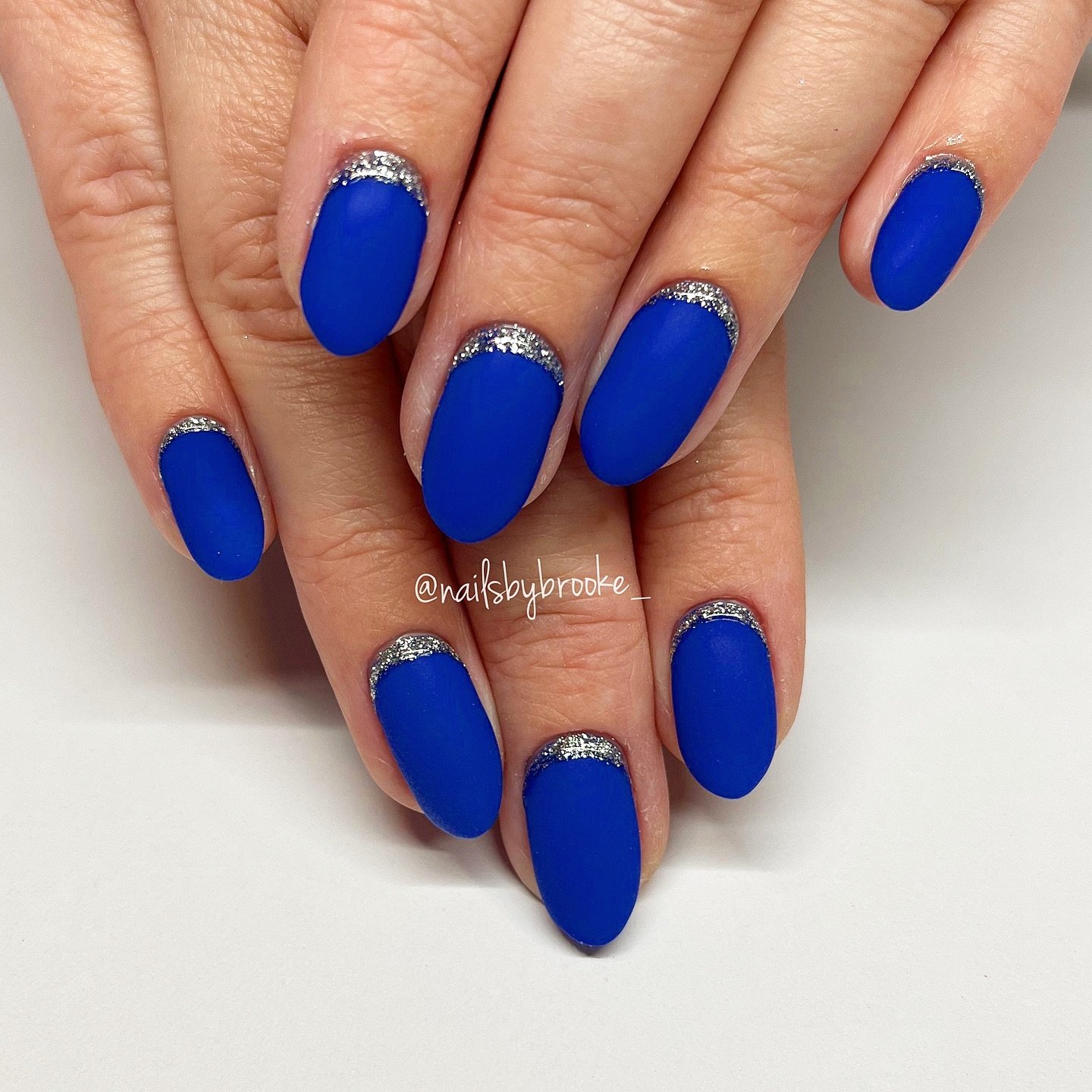 7 - Picture of Blue Nails