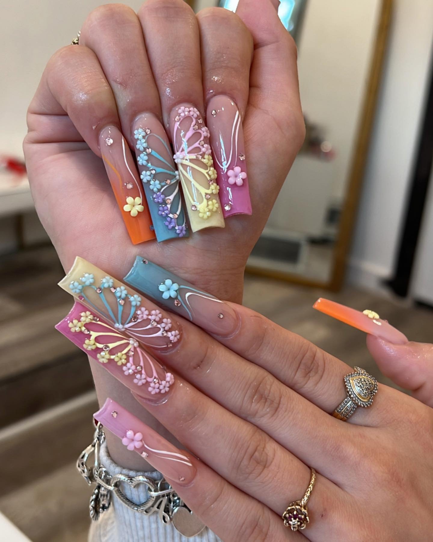 4 - Picture of Butterfly Nails