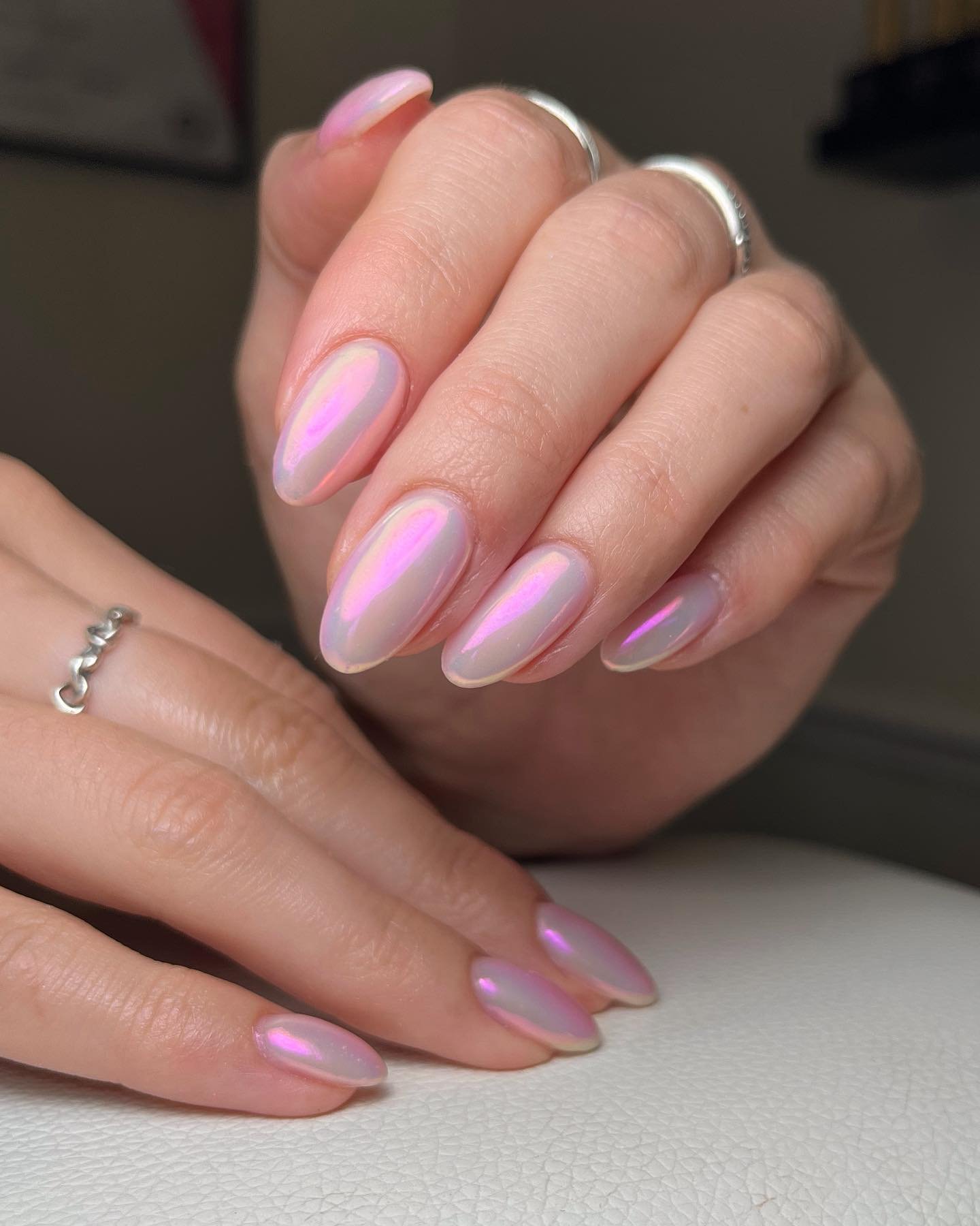 25 - Picture of Chrome Nails