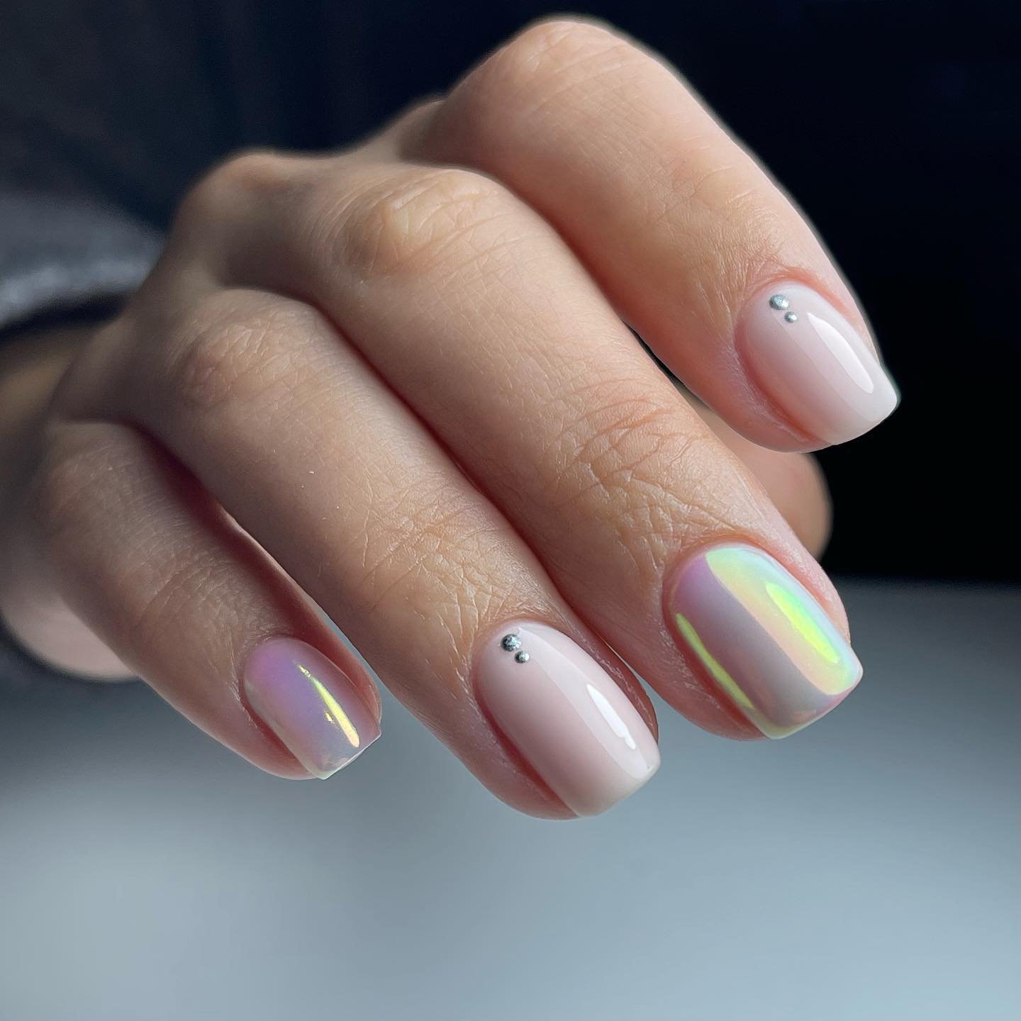 31 - Picture of Chrome Nails