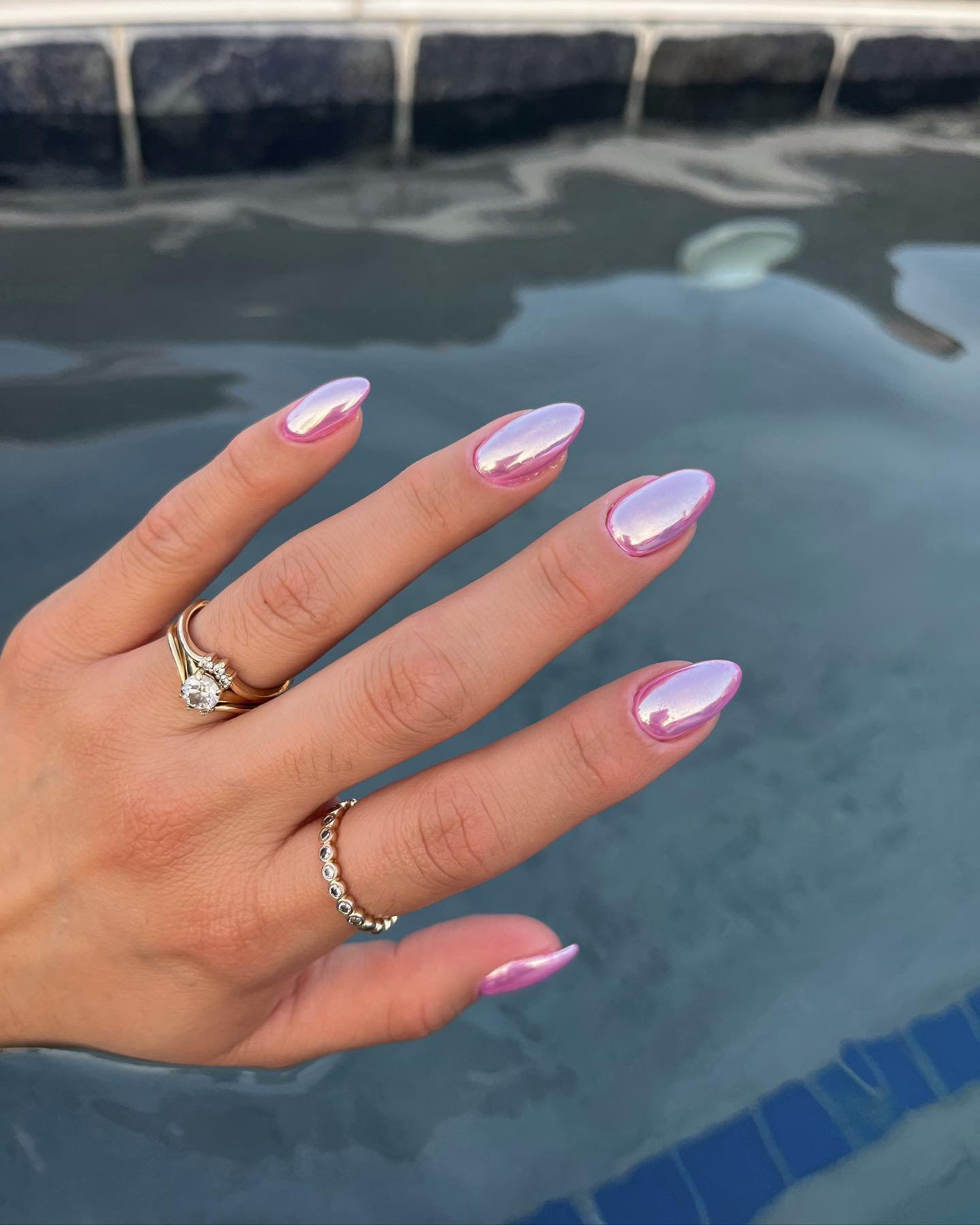 8 - Picture of Chrome Nails