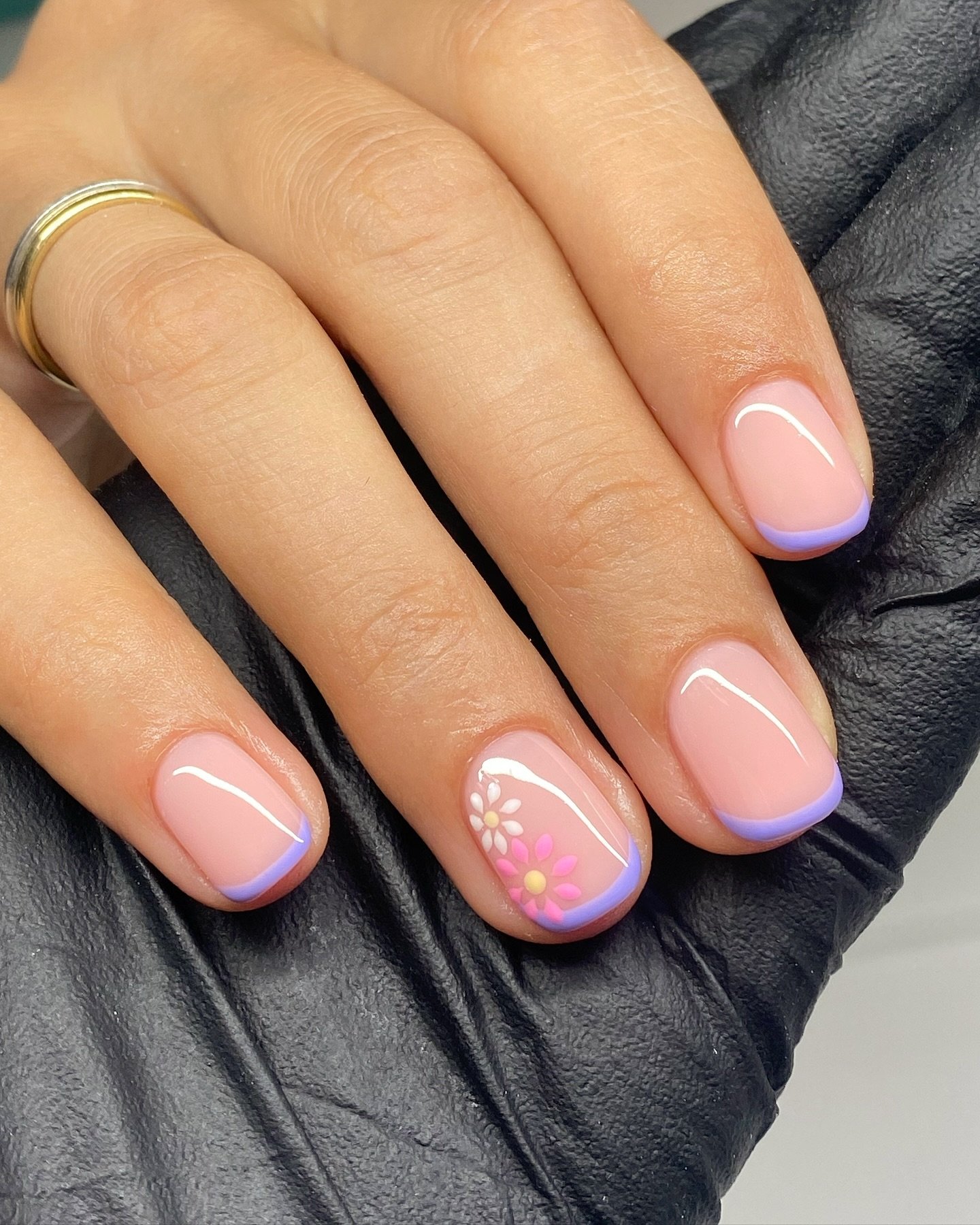 12 - Picture of French Tip Nails