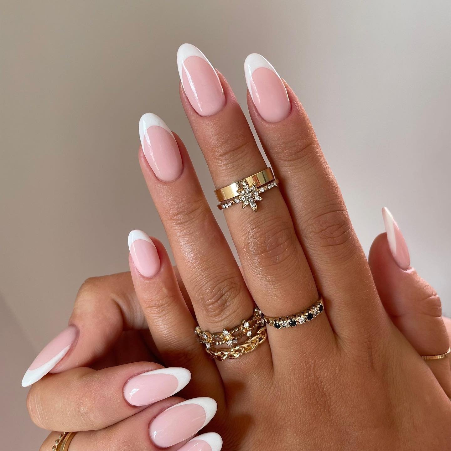 13 - Picture of French Tip Nails