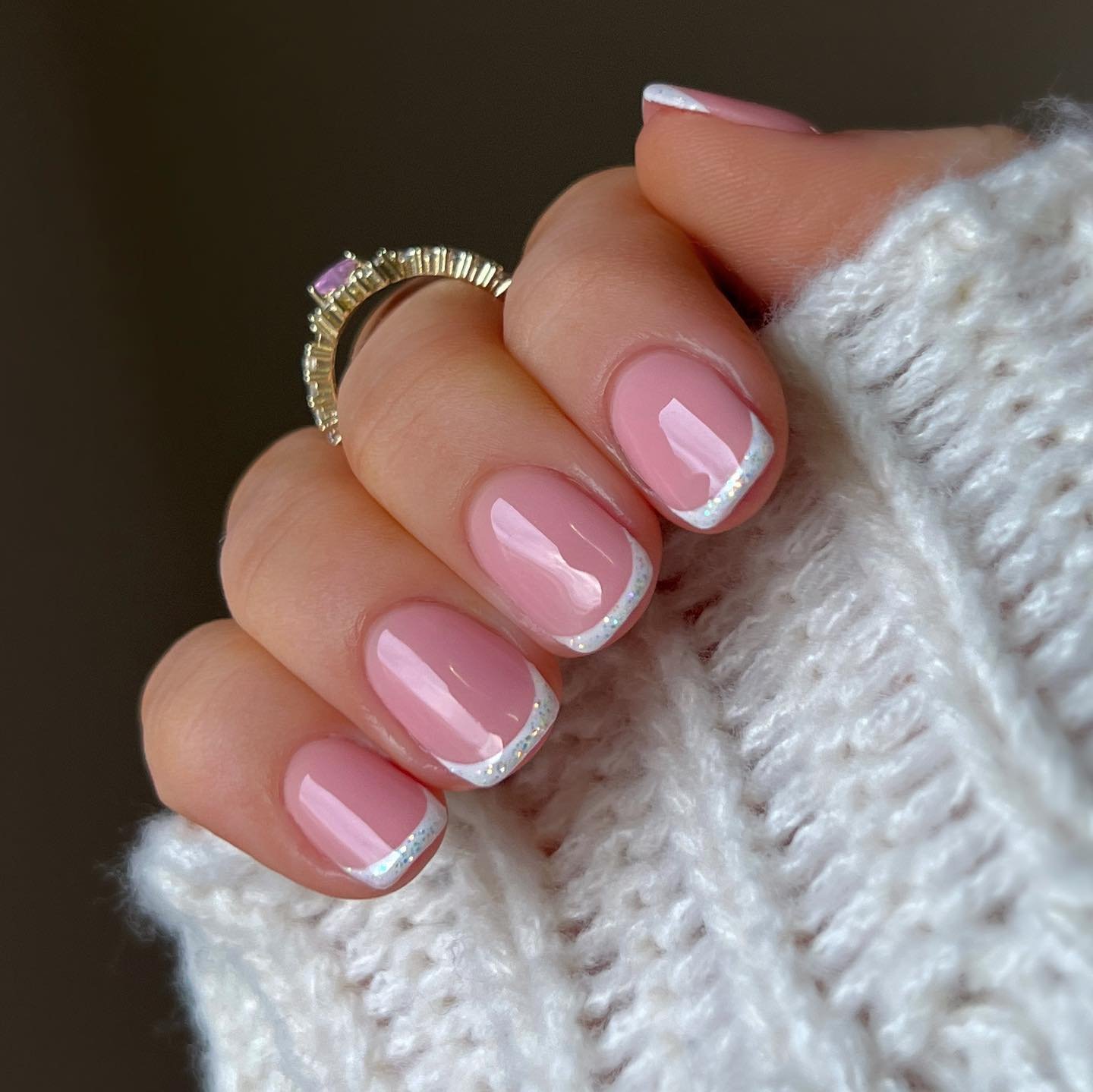 16 - Picture of French Tip Nails