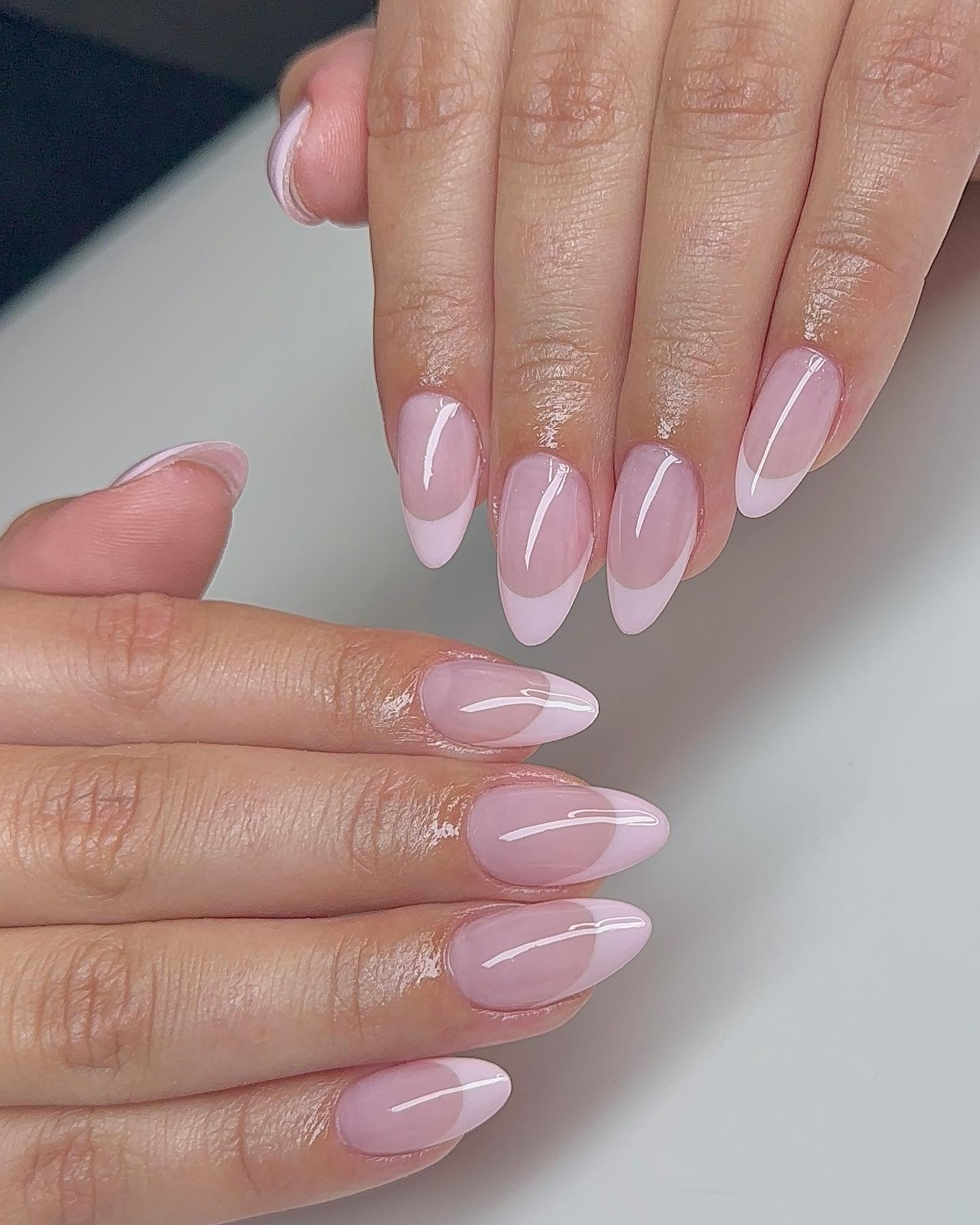 17 - Picture of French Tip Nails