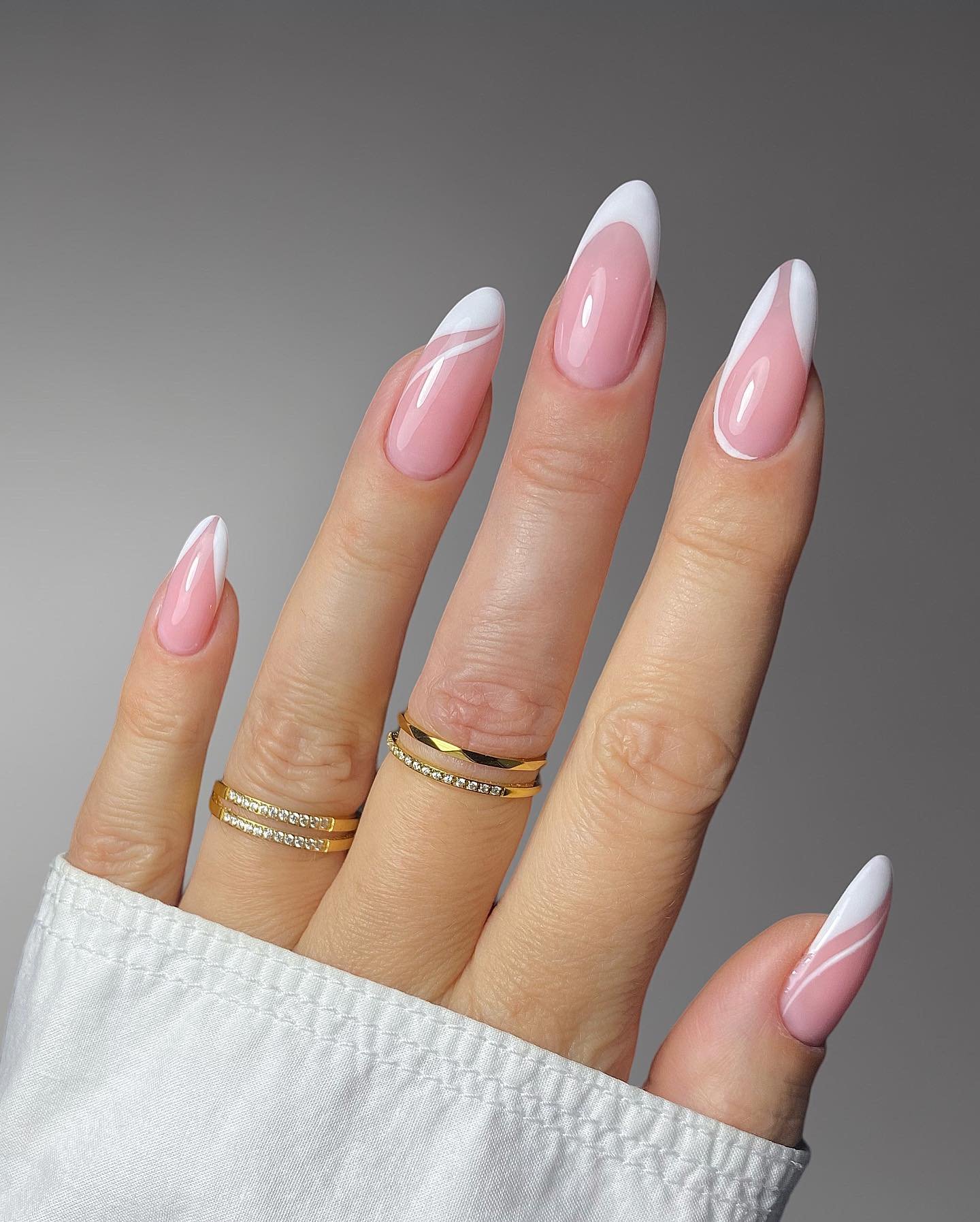 2 - Picture of French Tip Nails