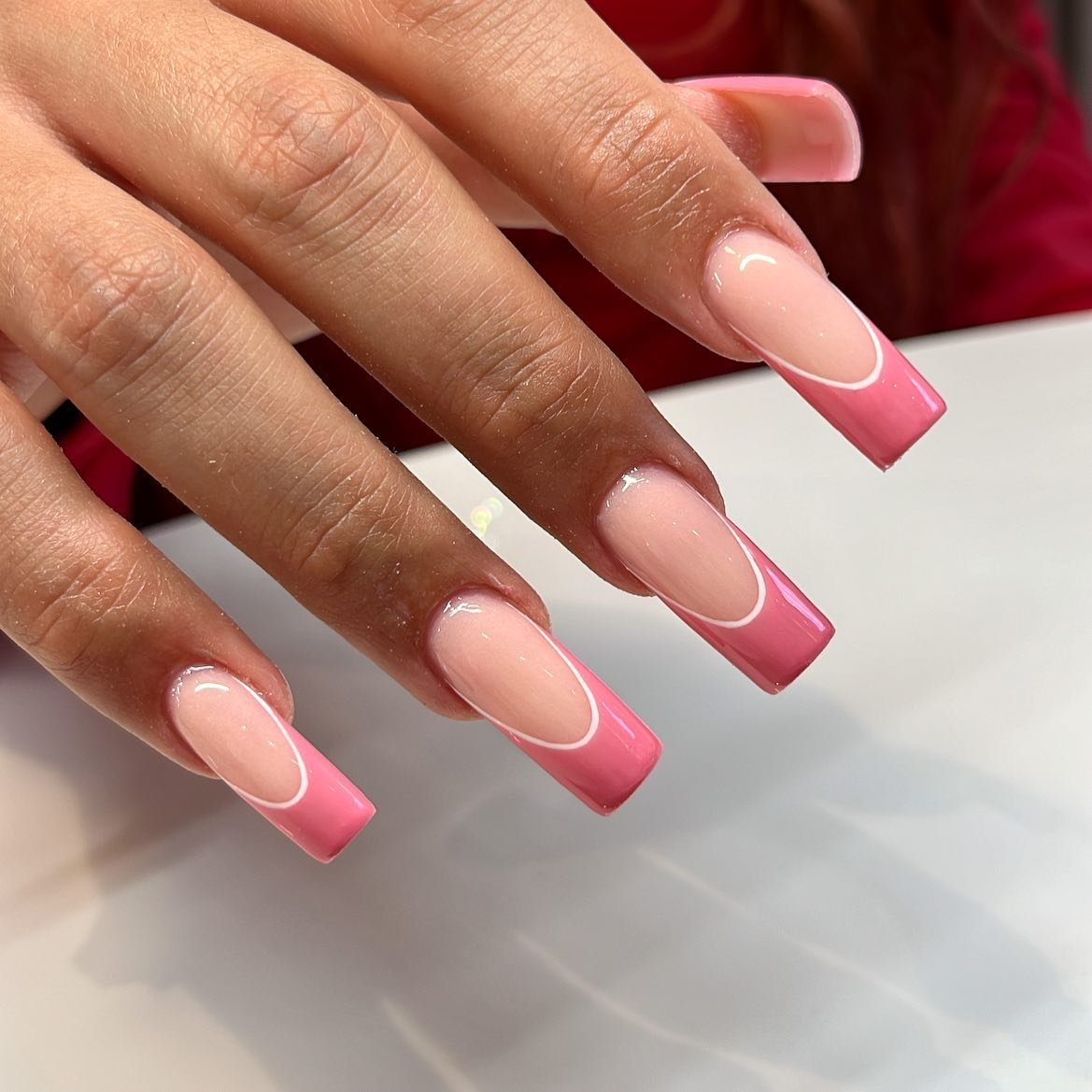 20 - Picture of French Tip Nails