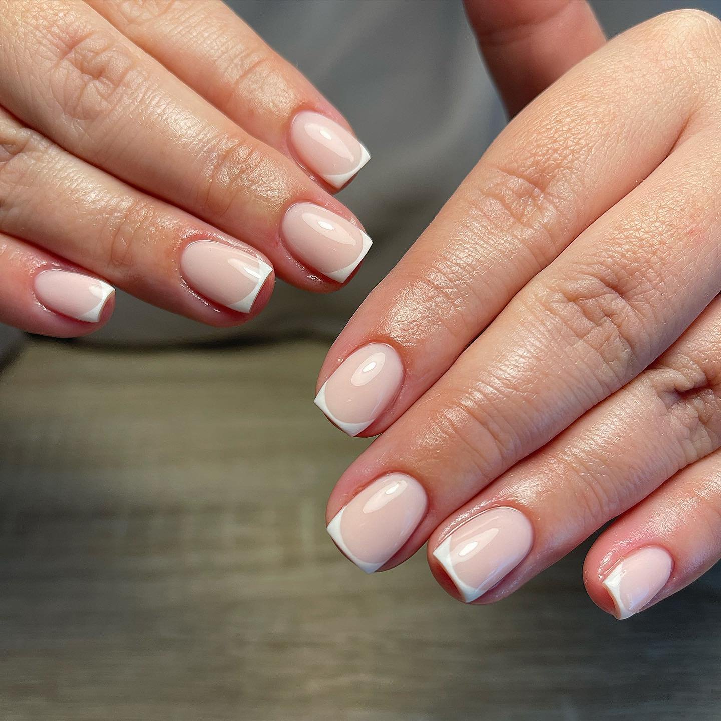 23 - Picture of French Tip Nails