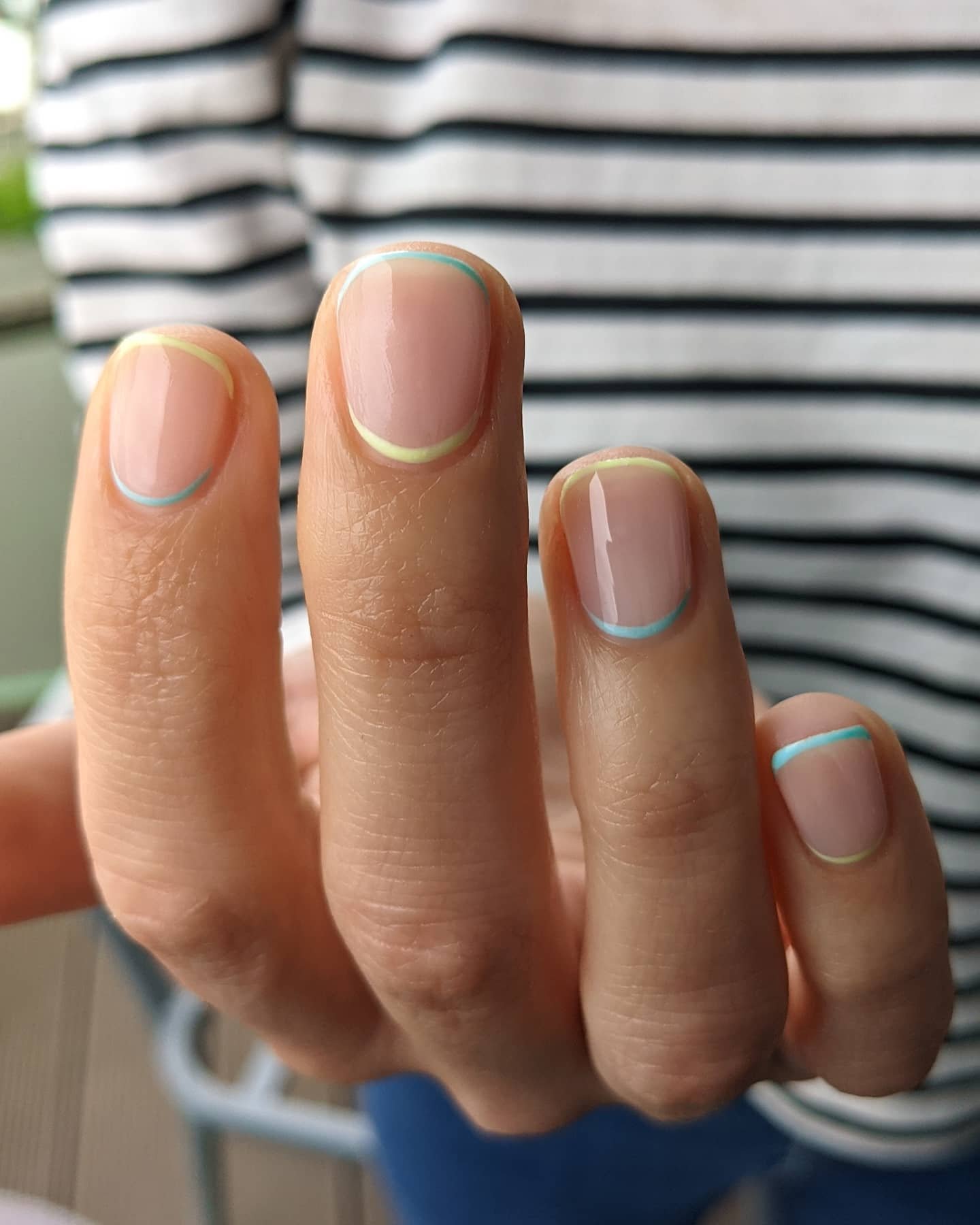 25 - Picture of French Tip Nails