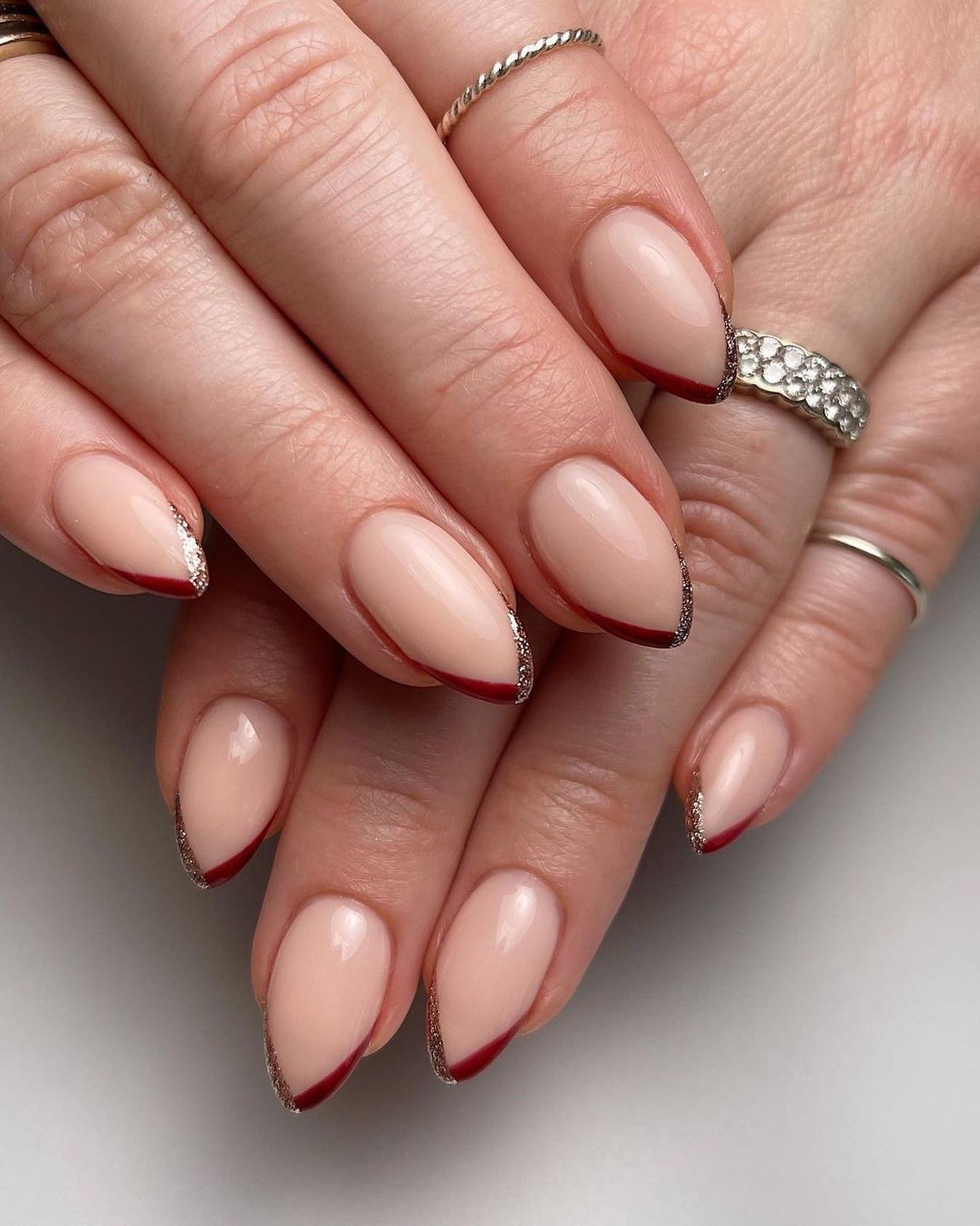 26 - Picture of French Tip Nails