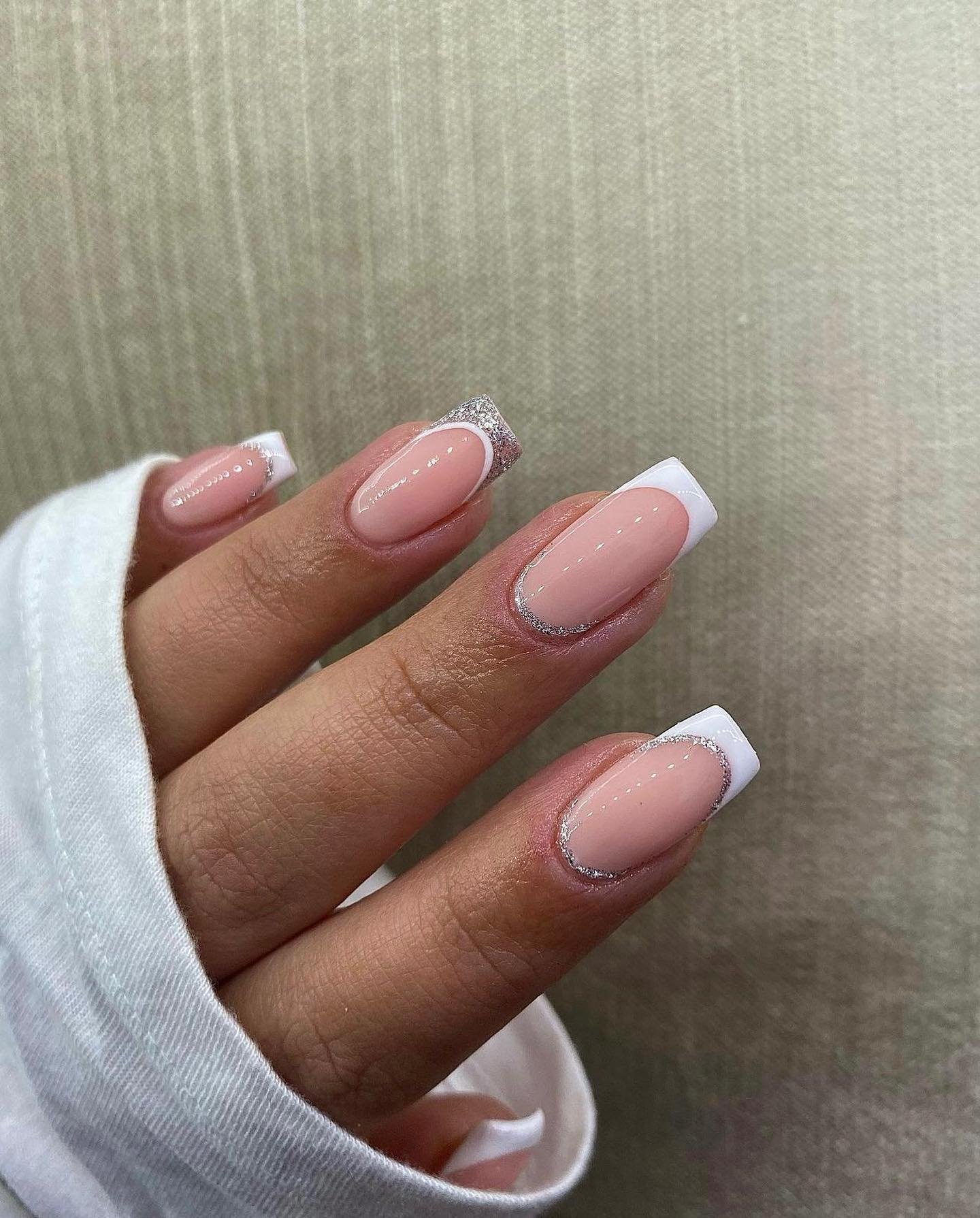 30 - Picture of French Tip Nails