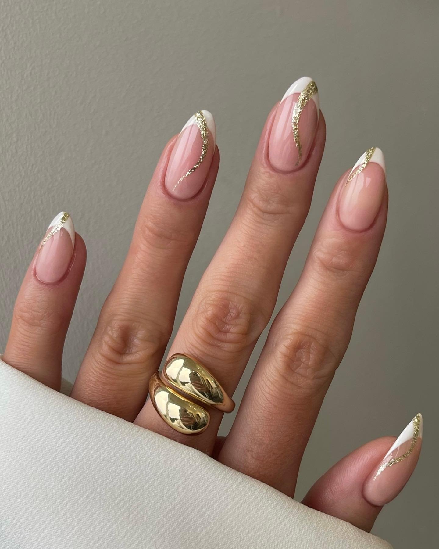 43 - Picture of French Tip Nails